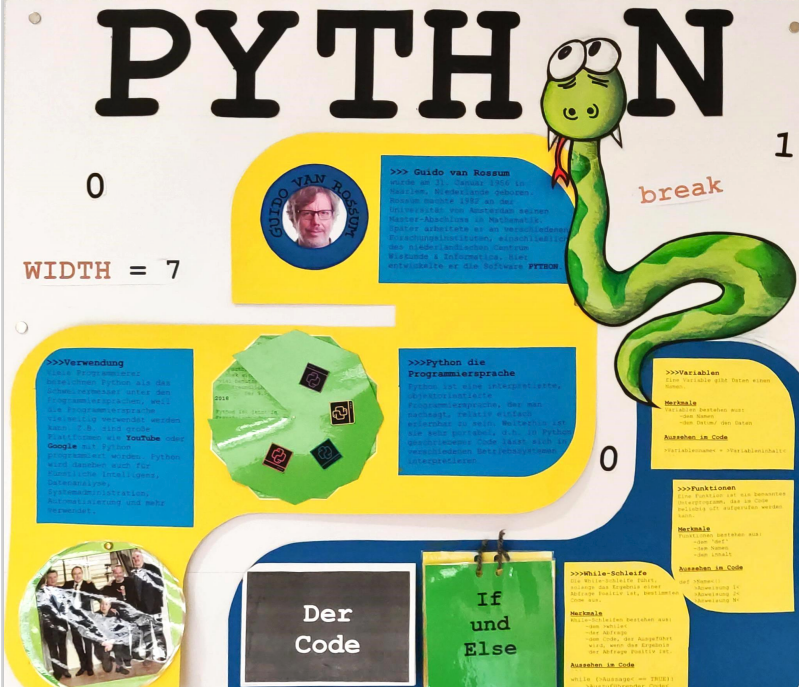 Plakat Python
