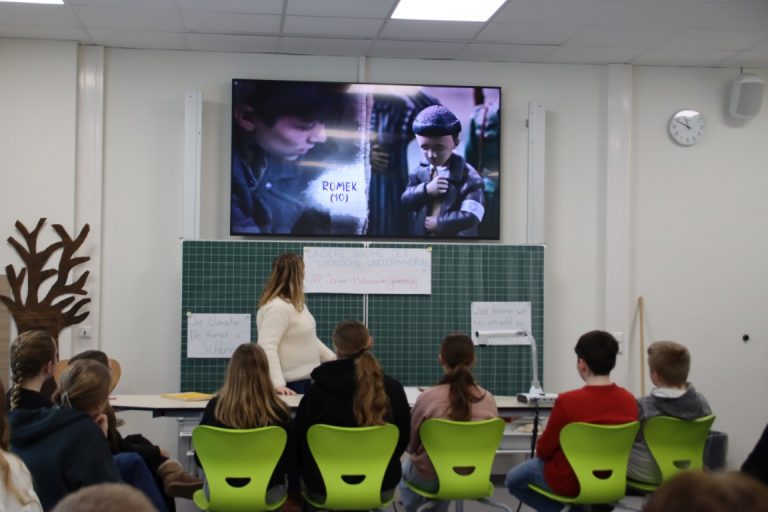 Projekttage zur Erinnerungsarbeit am Gymnasium Bad Essen